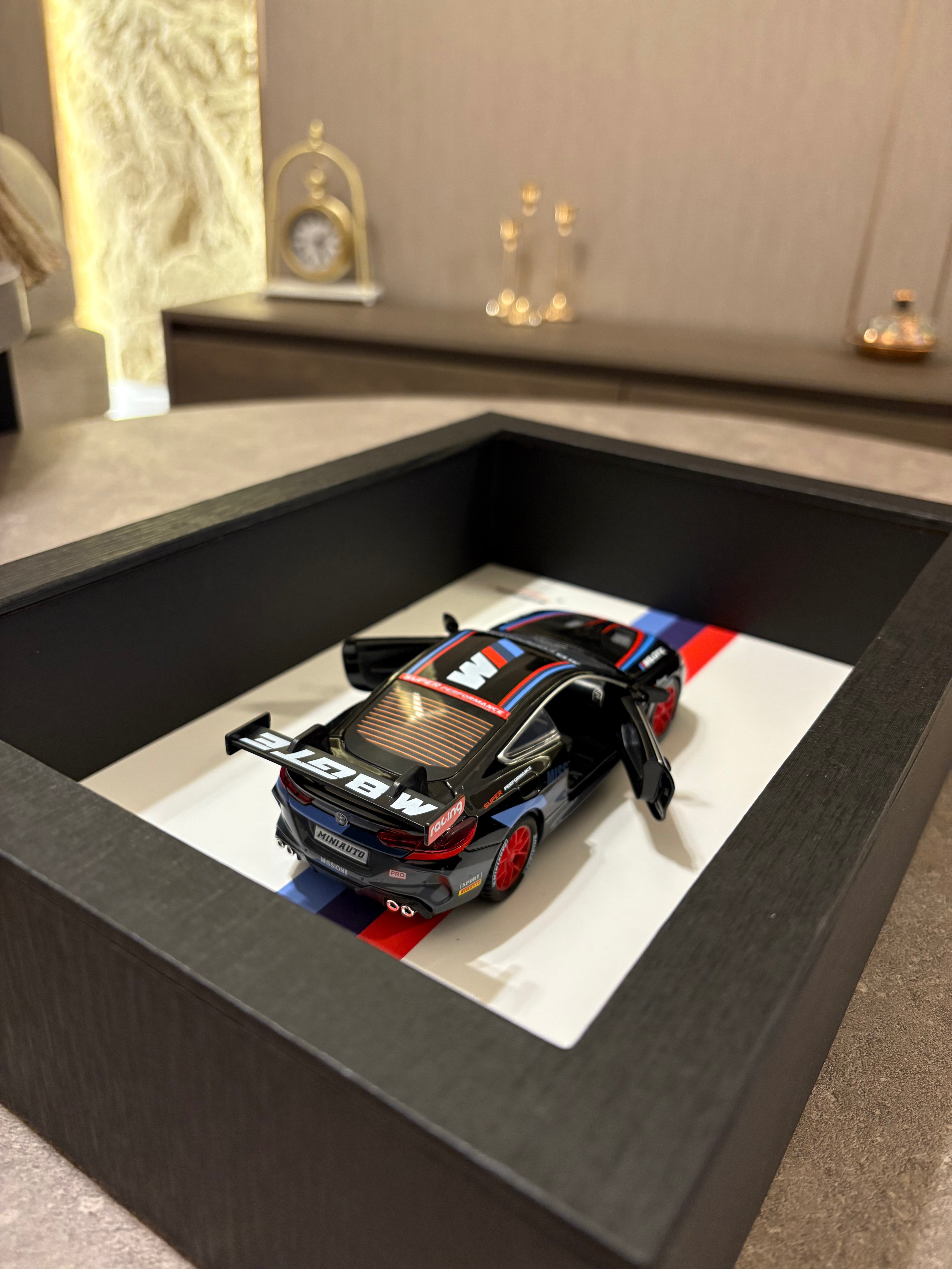BMW M8 GTE – 3D Framed Diecast Wall Art - 32cm x 23cm - Photo 6 | Pinky Promise