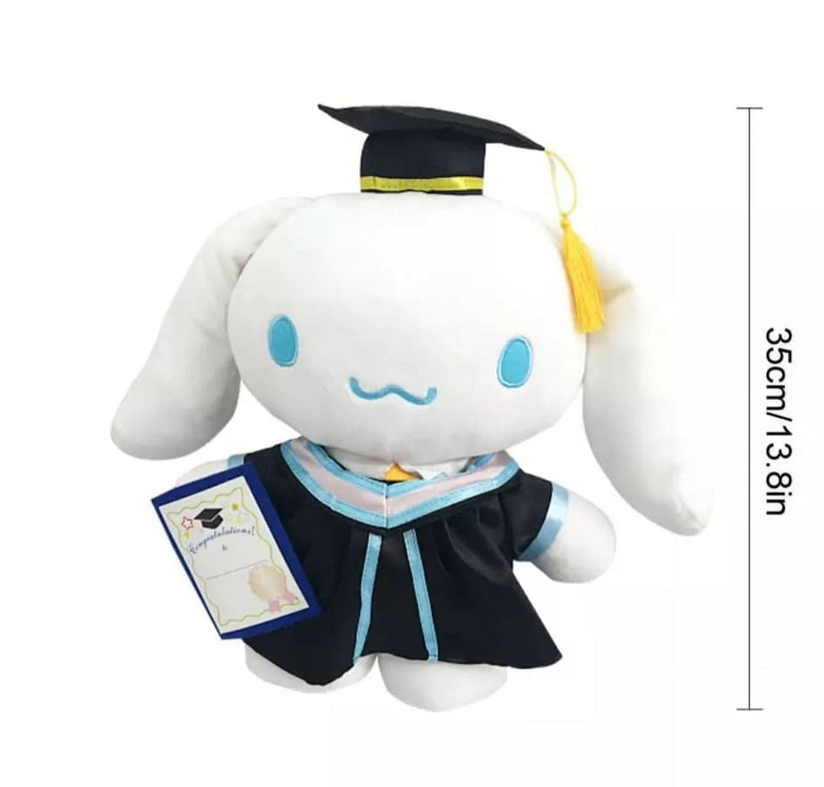 Cinnamoroll graduation Plush - Photo 5 | Pinky Promise