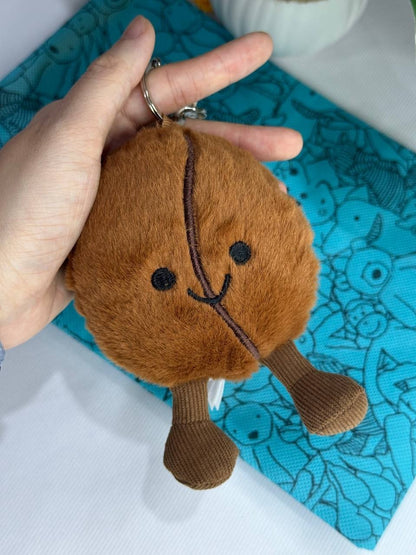 Coffee bean plush keychain - 14 cm - Photo 6 | Pinky Promise