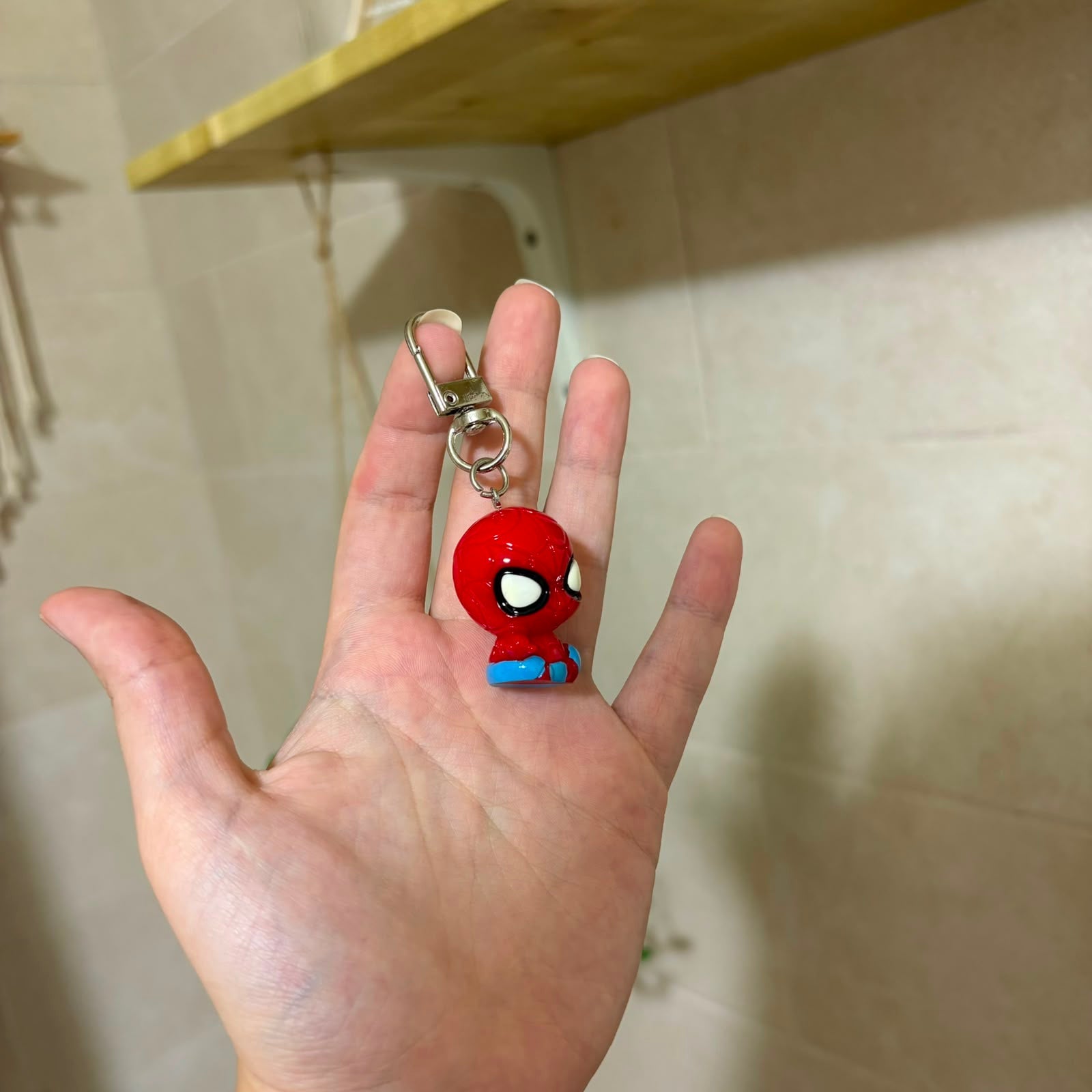 Cute Spider-Man Keychain - Photo 4 | Pinky Promise