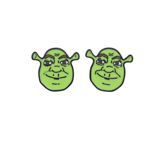 Shrek earrings