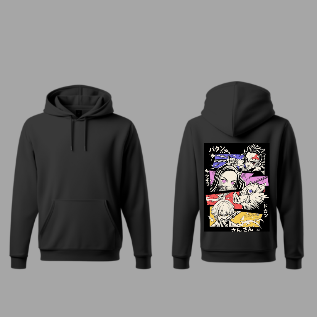 demon slayer Hoodie Kids Sizes | Pinky Promise