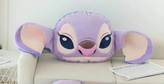 Double Sided Stitch Plush | Pinky Promise