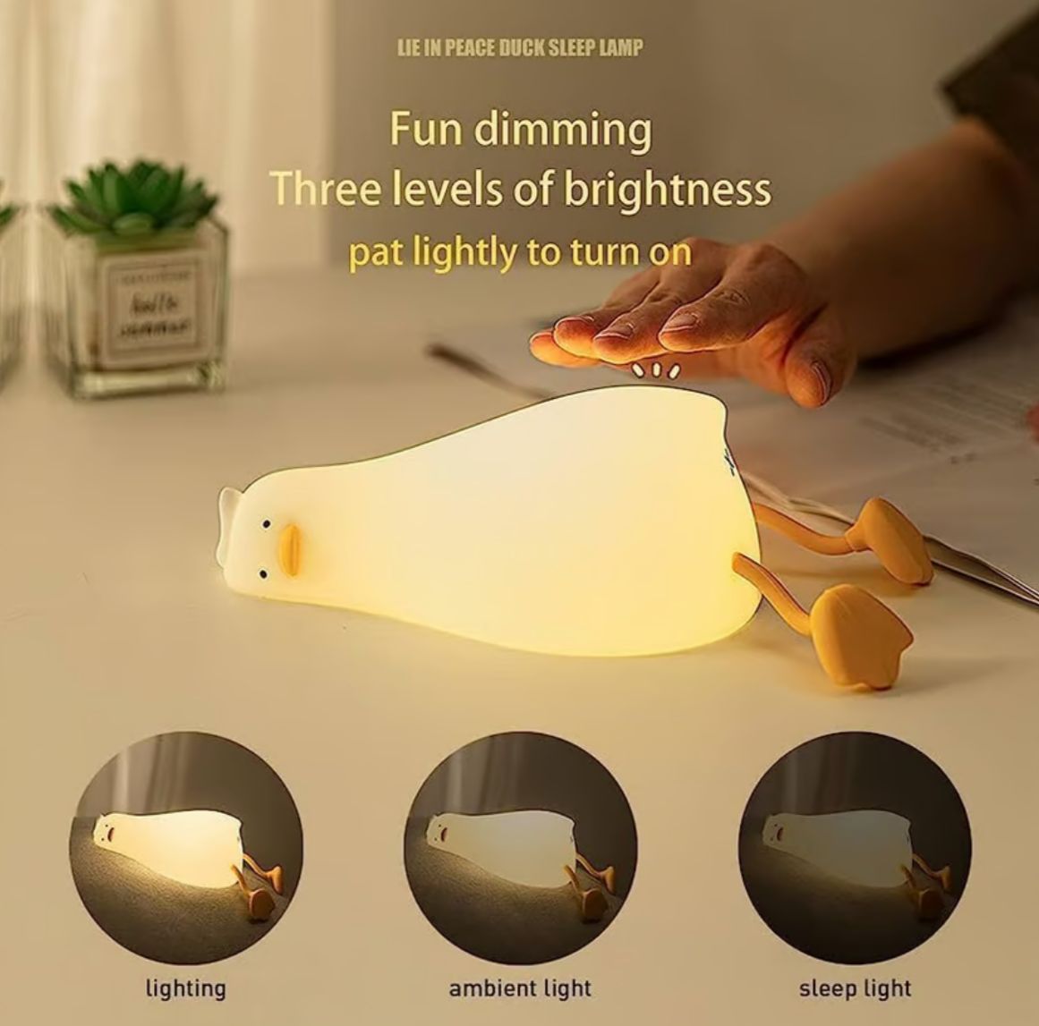 Duck Lamp Light - Close Up | Pinky Promise