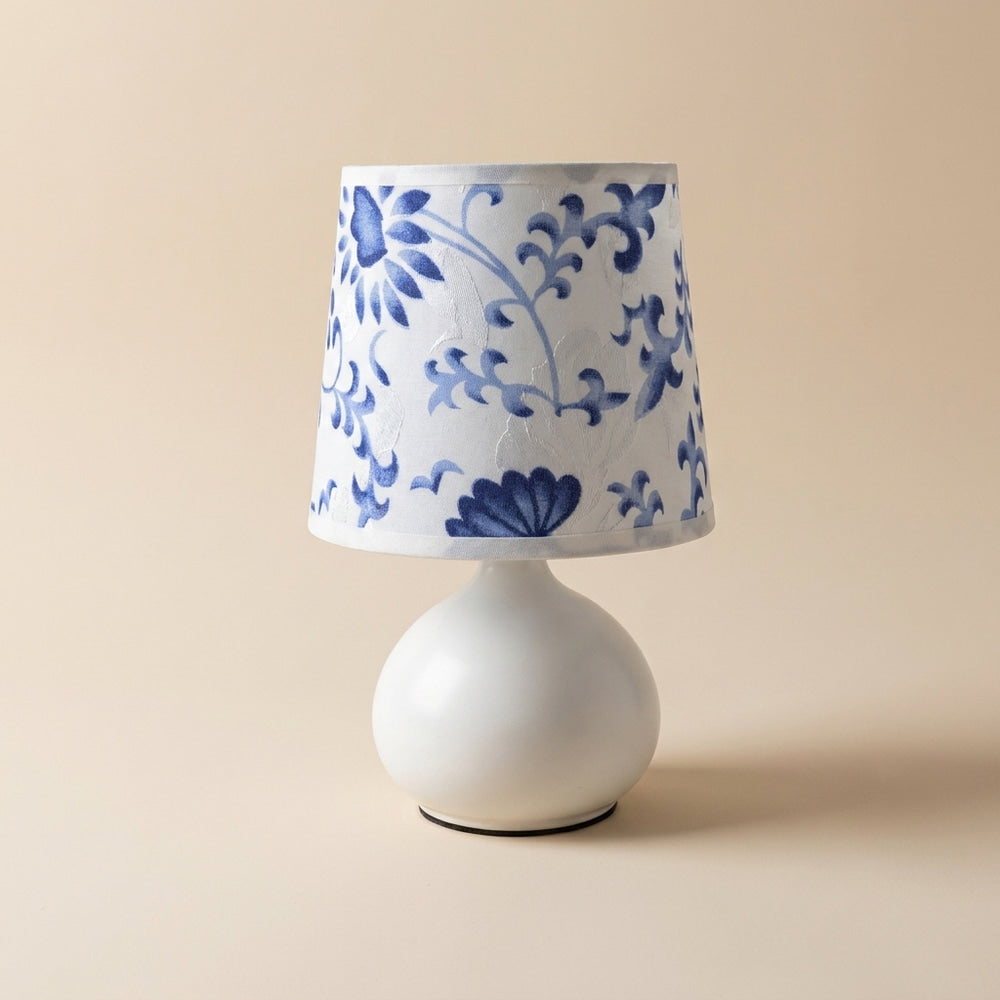 Buy Floral blue and white table Lamp at Pinky Promise