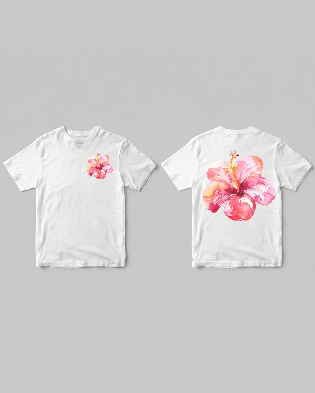 Buy Flower Summer T-shirt - Front and back at Pinky Promise
