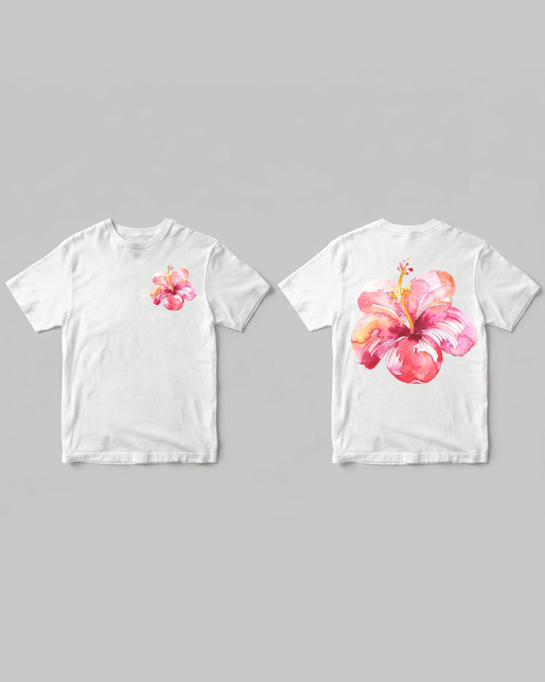 Buy Flower Summer T-shirt - Front and back at Pinky Promise