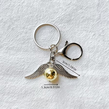 harry potter Golden snitch keychain - Close Up | Pinky Promise