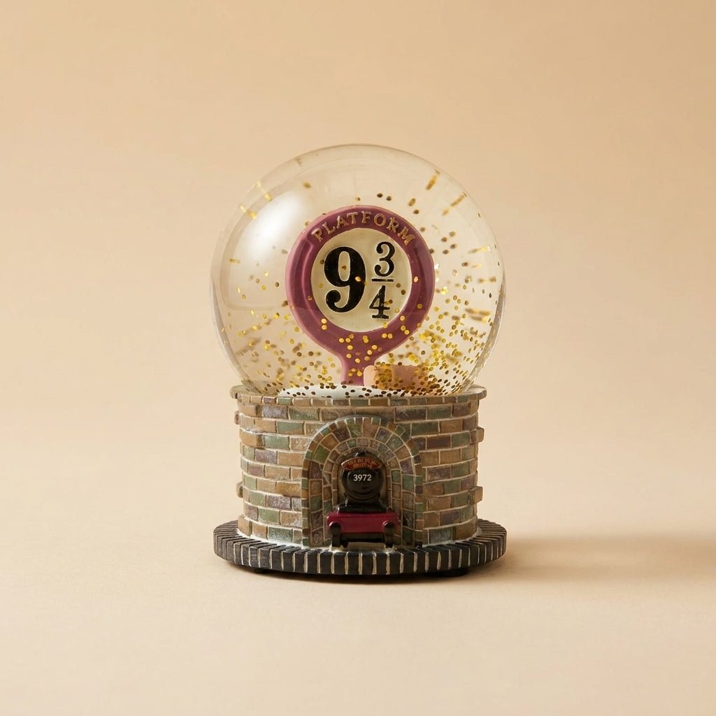 Buy Harry Potter Platform 9 ¾ 9cm Mini Snow Globe – Hogwarts Express Train Base Decor at Pinky Promise