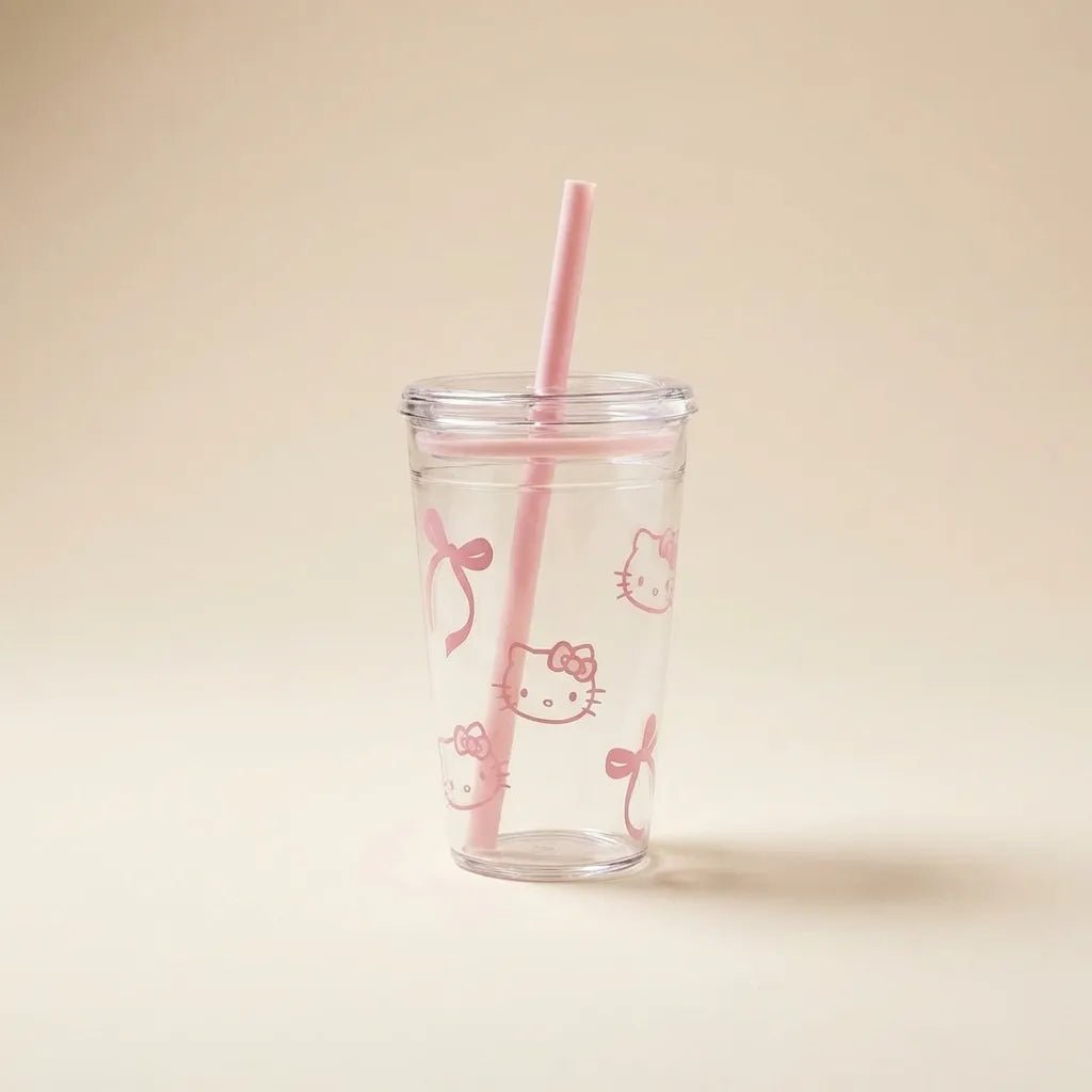 hello kitty acrylic mug - Pinky Promise
