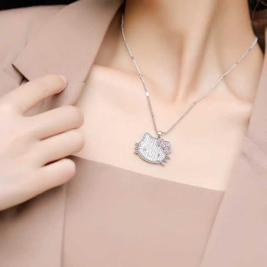Hello kitty necklace | Pinky Promise