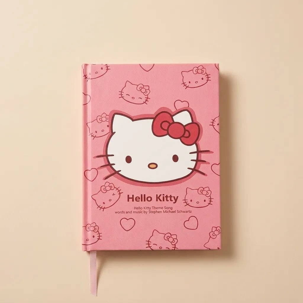 Hello kitty notebook - Pinky Promise