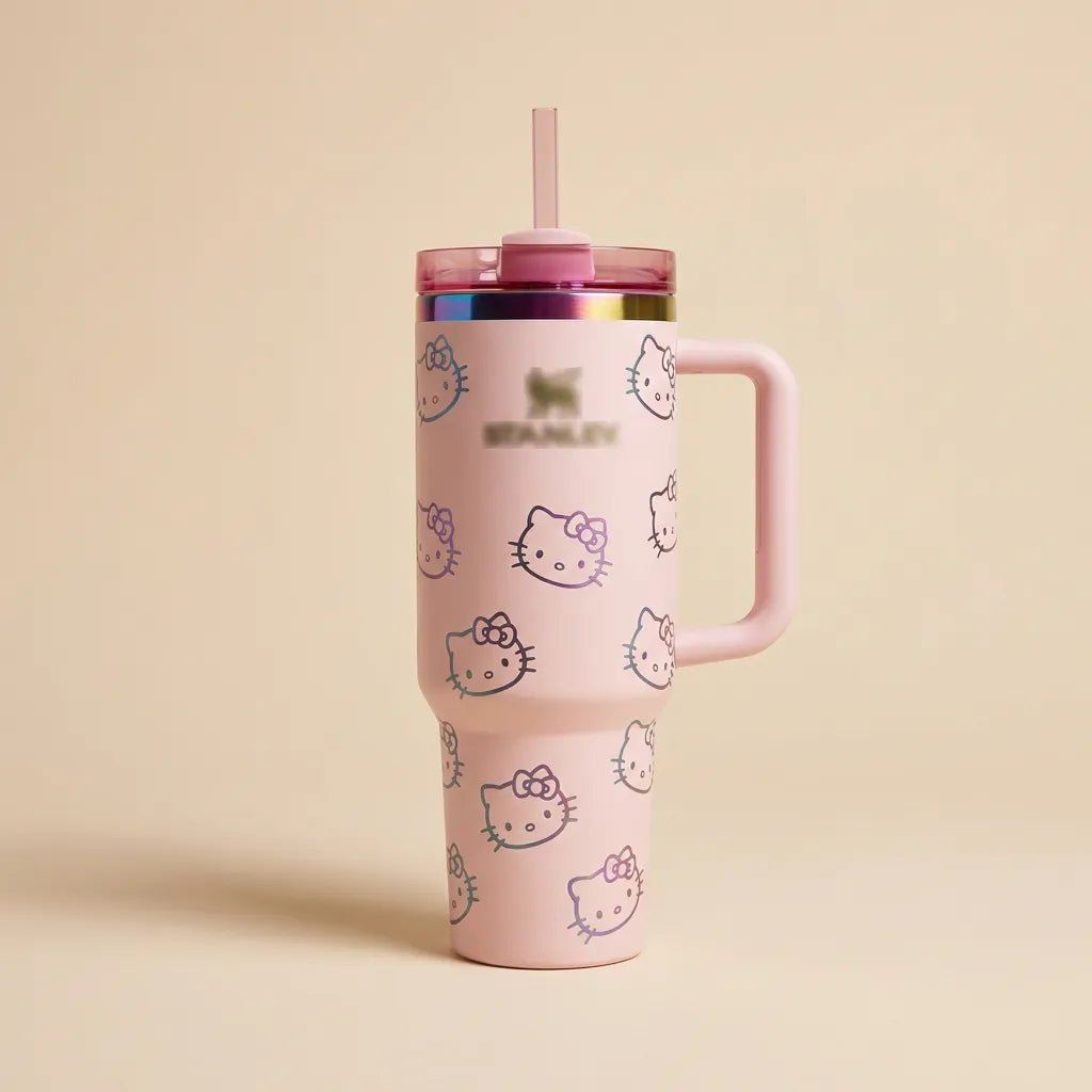Hello kitty tumbler mug - Pinky Promise