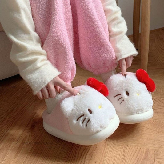 Buy Hello kitty winter slippers at Pinky Promise
