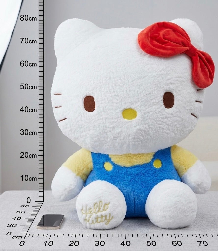 HUGE hello kitty plush toy - 80 cm - Close Up | Pinky Promise