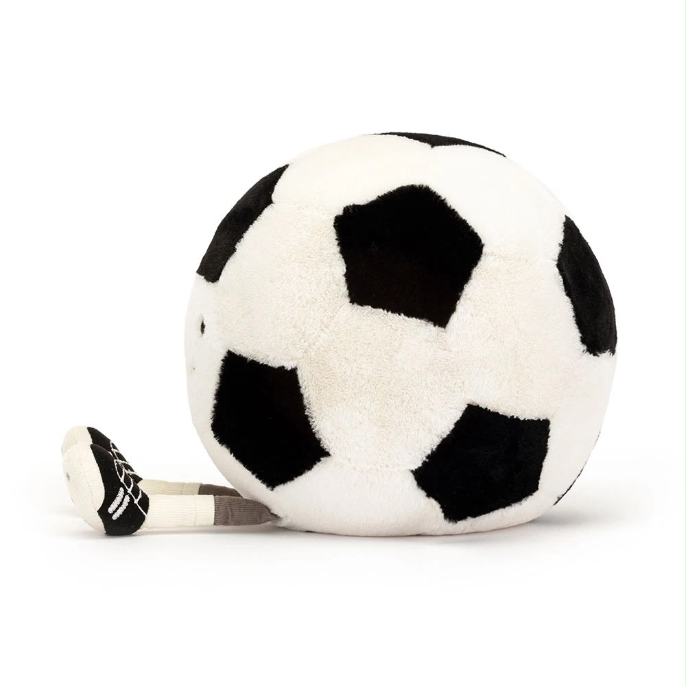 Kawaii Sports Ball Plushies – Basketball & Football - 30 cm - Photo 9 | Pinky Promise