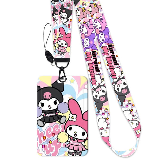 Buy kuromi and my melody lanyard at Pinky Promise