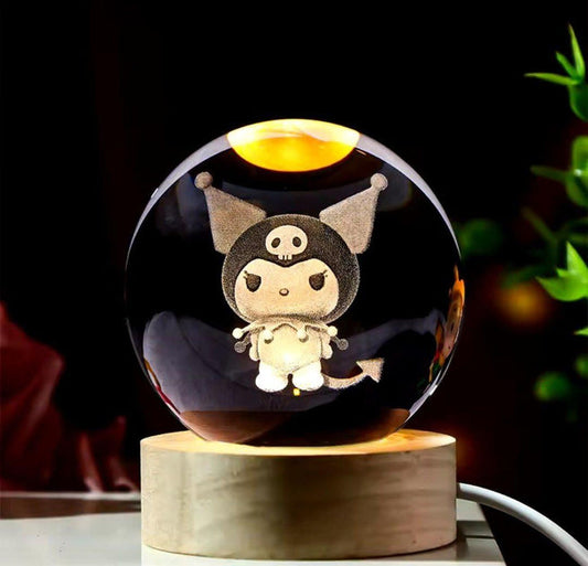 Buy Kuromi crystal ball at Pinky Promise