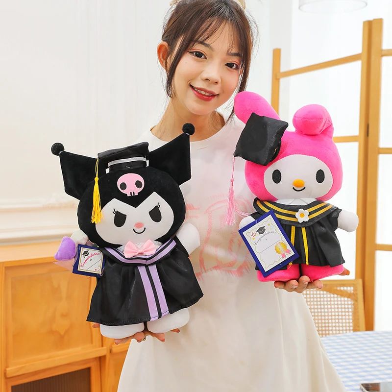 Kuromi graduation Plush - Photo 5 | Pinky Promise