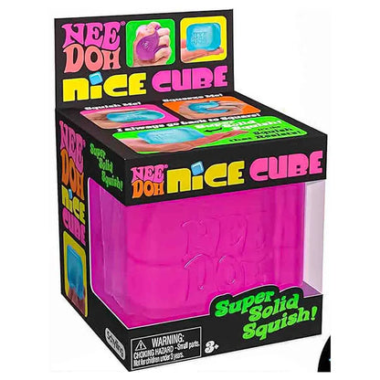 Translucent Squishy Ice Cube Fidget Toy | Stress & Anxiety Relief Sensory Cube