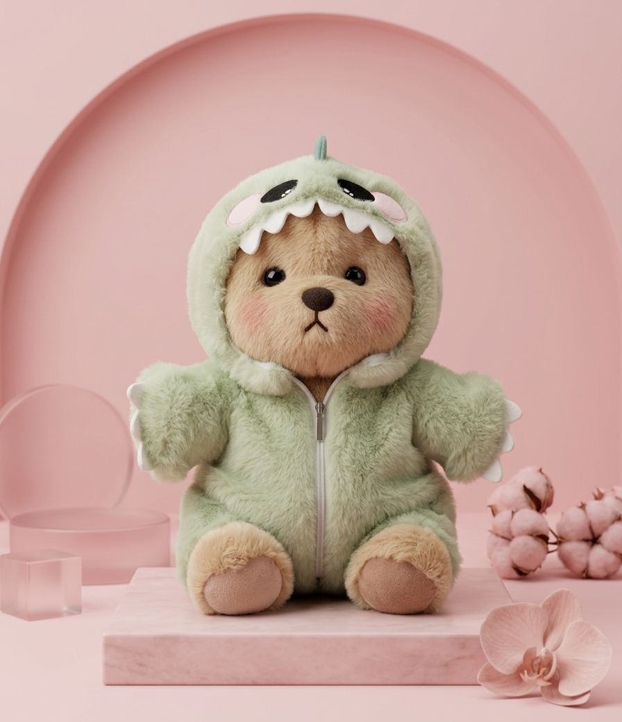 Love Me Bear Plush Toy – 28 cm - Photo 13 | Pinky Promise