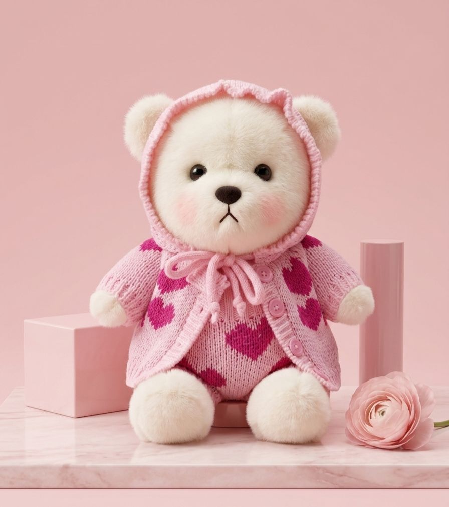 Love Me Bear Plush Toy – 28 cm - Photo 41 | Pinky Promise
