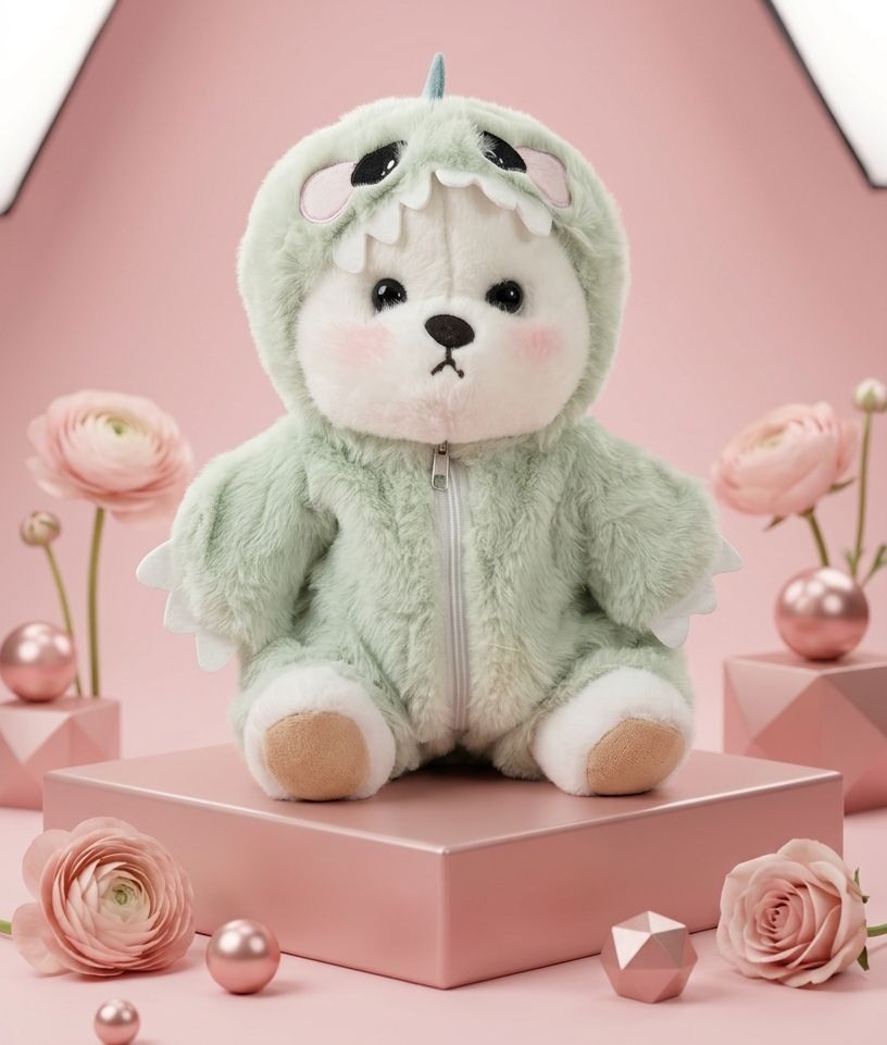 Love Me Bear Plush Toy – 28 cm - Photo 10 | Pinky Promise