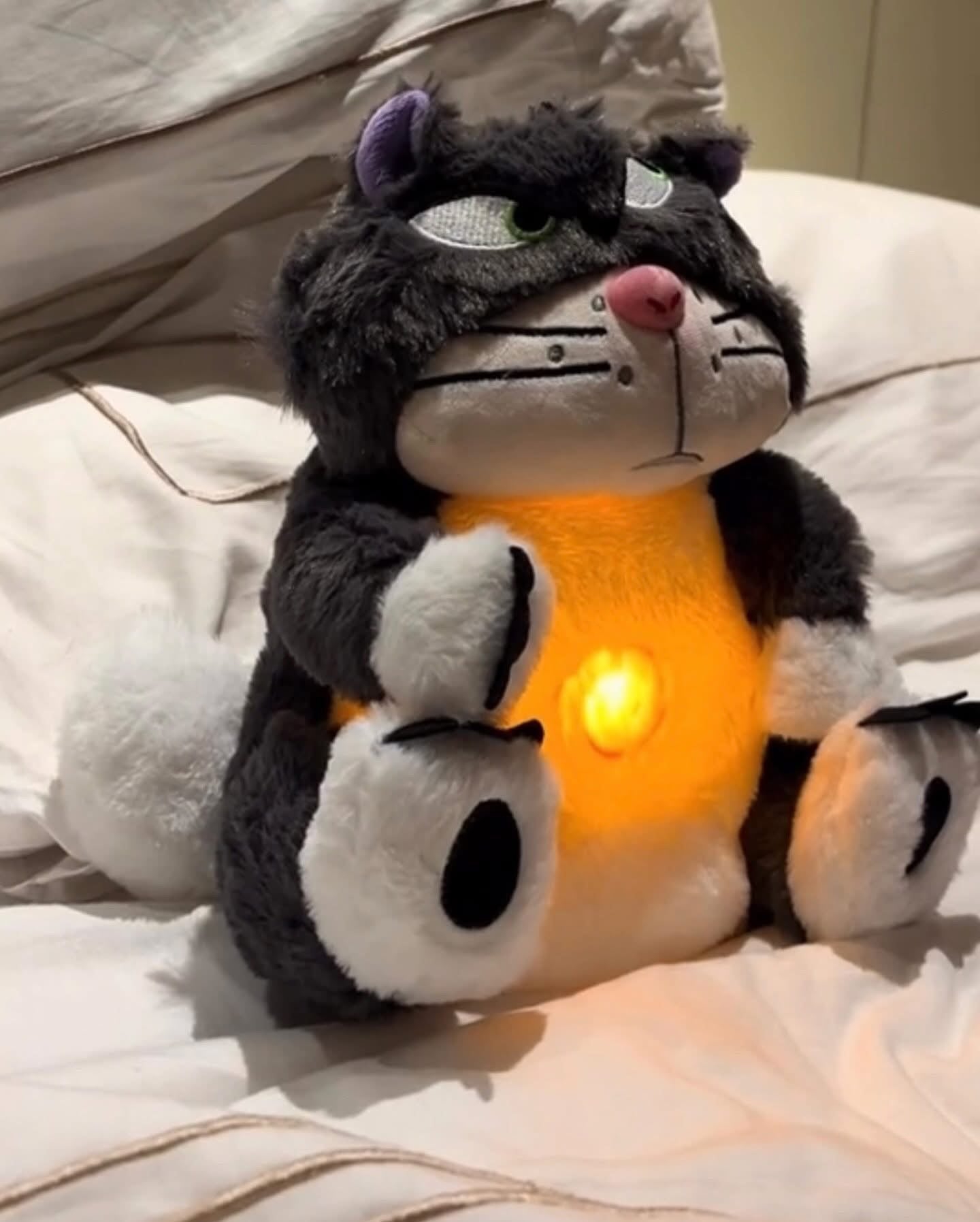 Lucifer angry cat breathing plush toy - Photo 6 | Pinky Promise