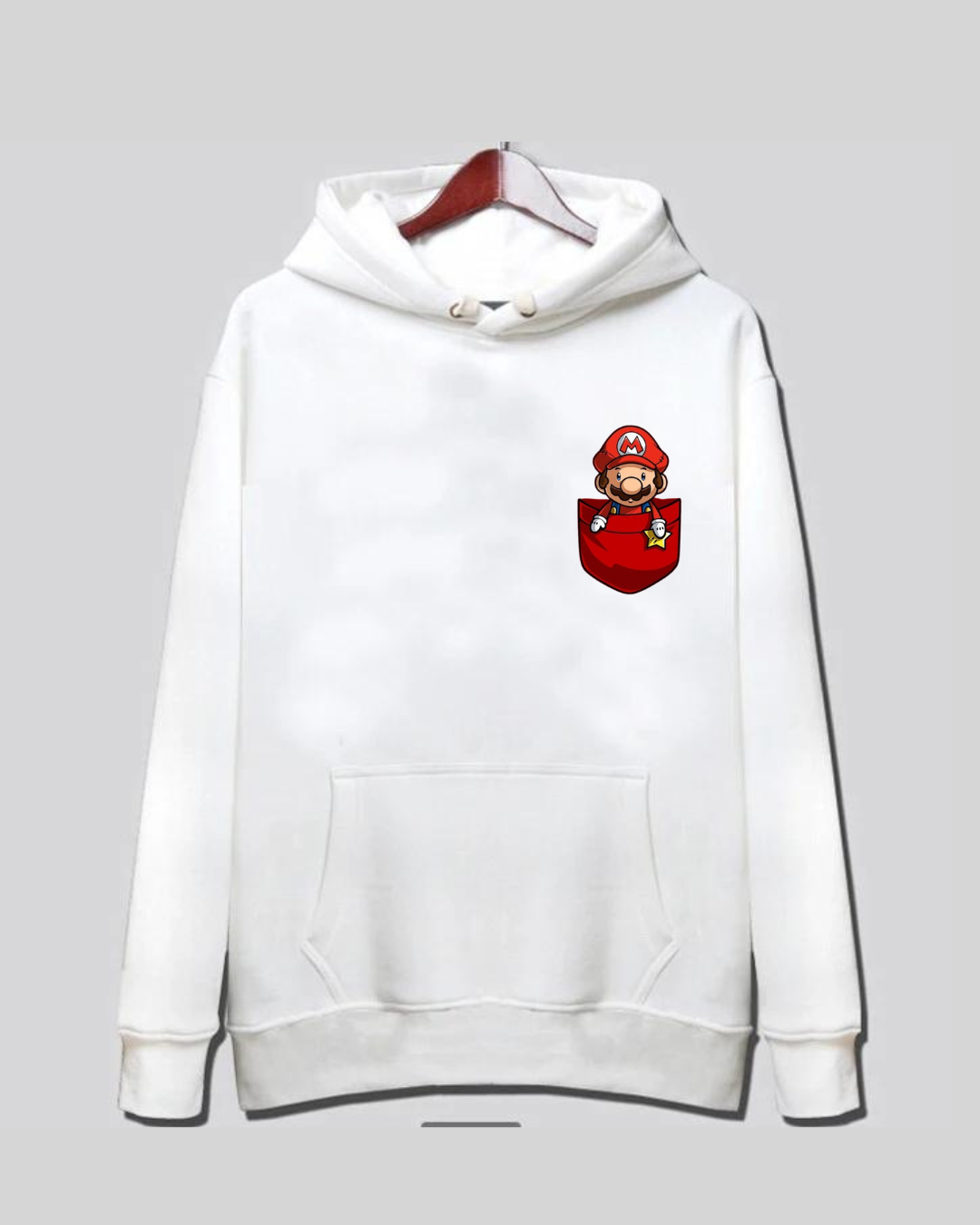Mario Hoodie Kids Sizes | Pinky Promise