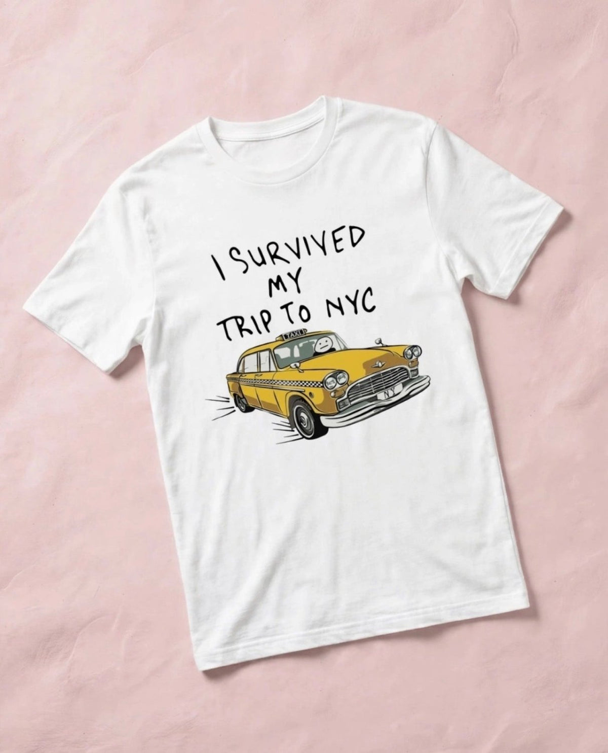 Peter parker - spiderman - I survived my trip to NYC - t-shirt - Pinky Promise