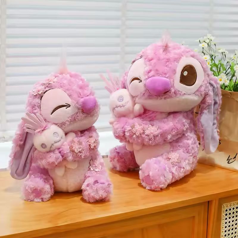 pink stitch ( angel ) plush toy - 40 cm - Photo 4 | Pinky Promise