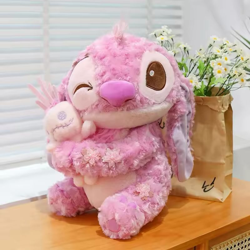 pink stitch ( angel ) plush toy - 40 cm - Photo 5 | Pinky Promise