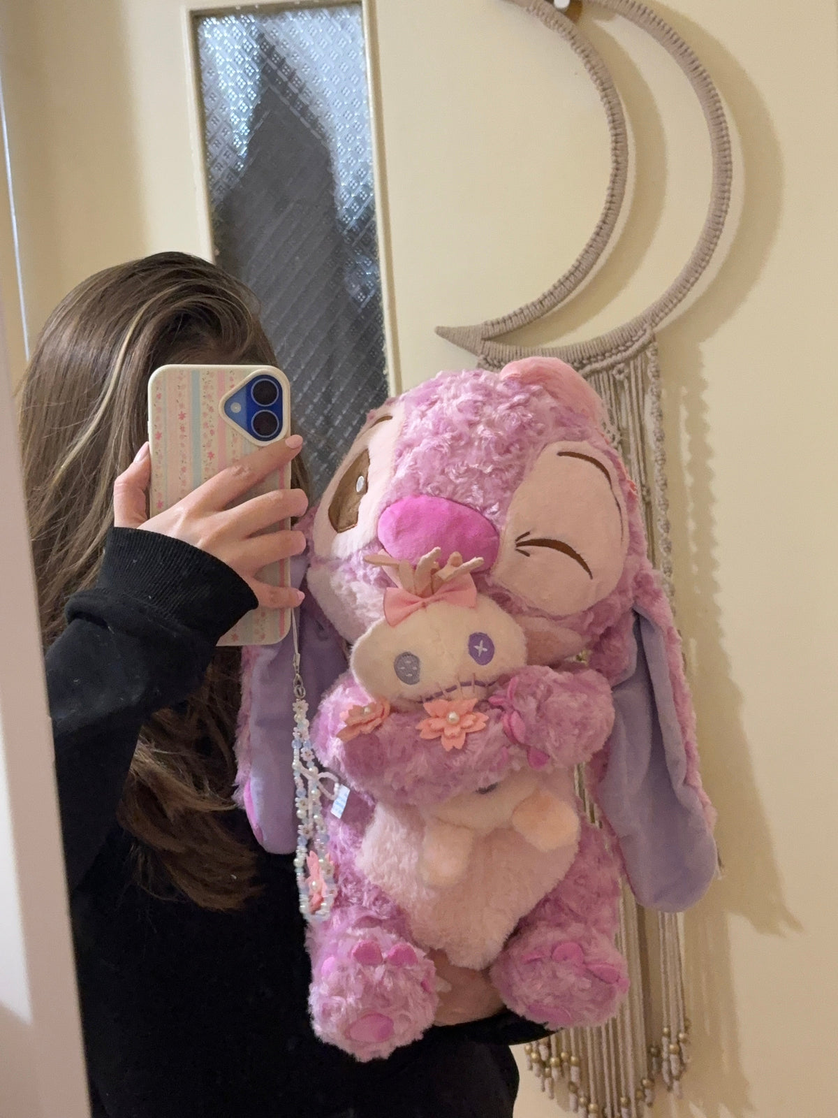 pink stitch ( angel ) plush toy - 40 cm - Photo 6 | Pinky Promise