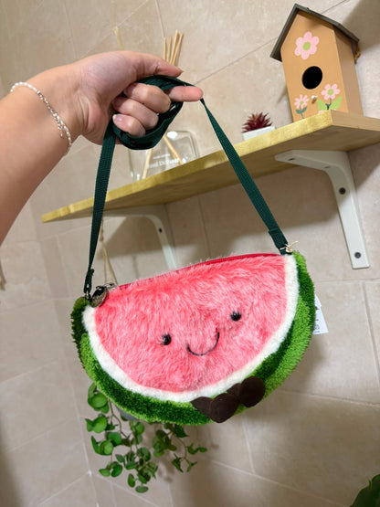 Plush Watermelon Crossbody Bag - Photo 4 | Pinky Promise