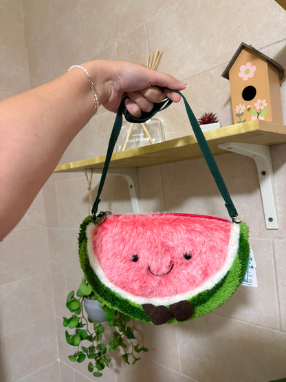 Plush Watermelon Crossbody Bag - Photo 5 | Pinky Promise
