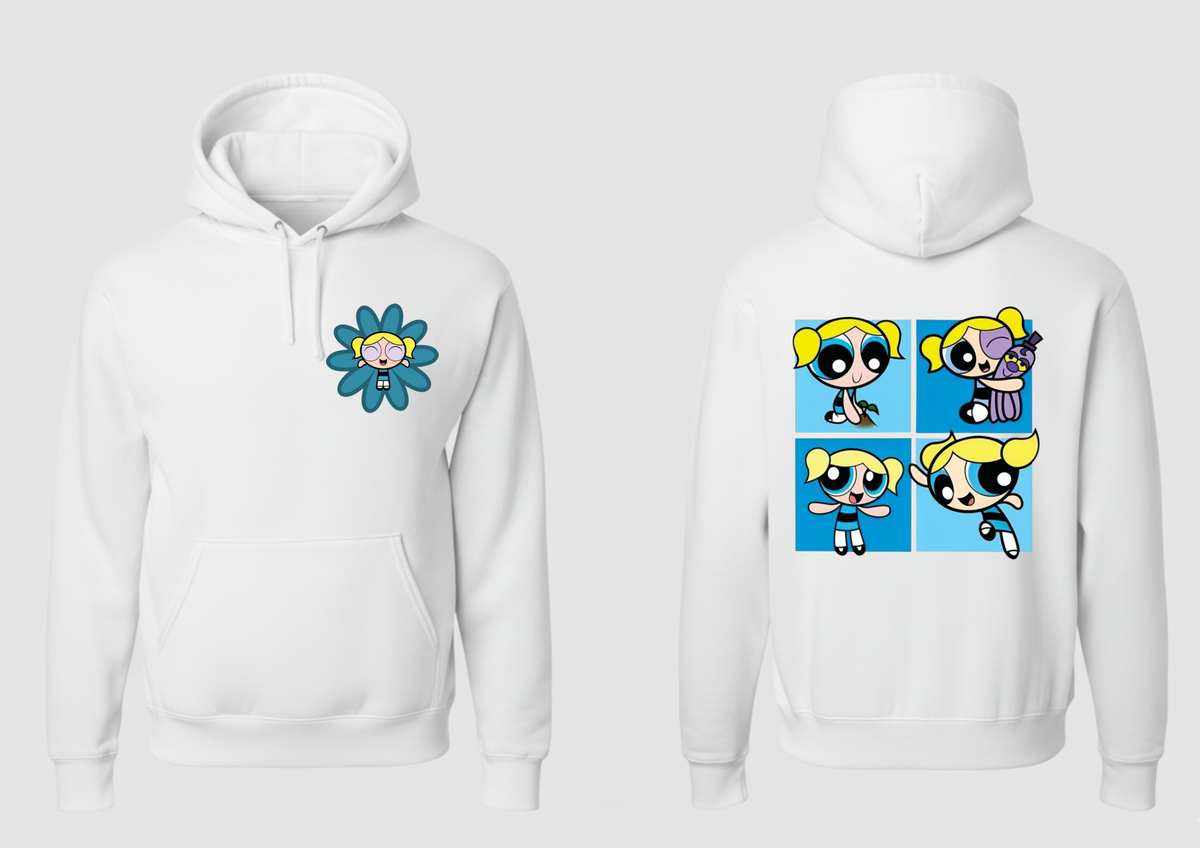 powerpuff gilds Hoodie - Kids Sizes - Photo 4 | Pinky Promise