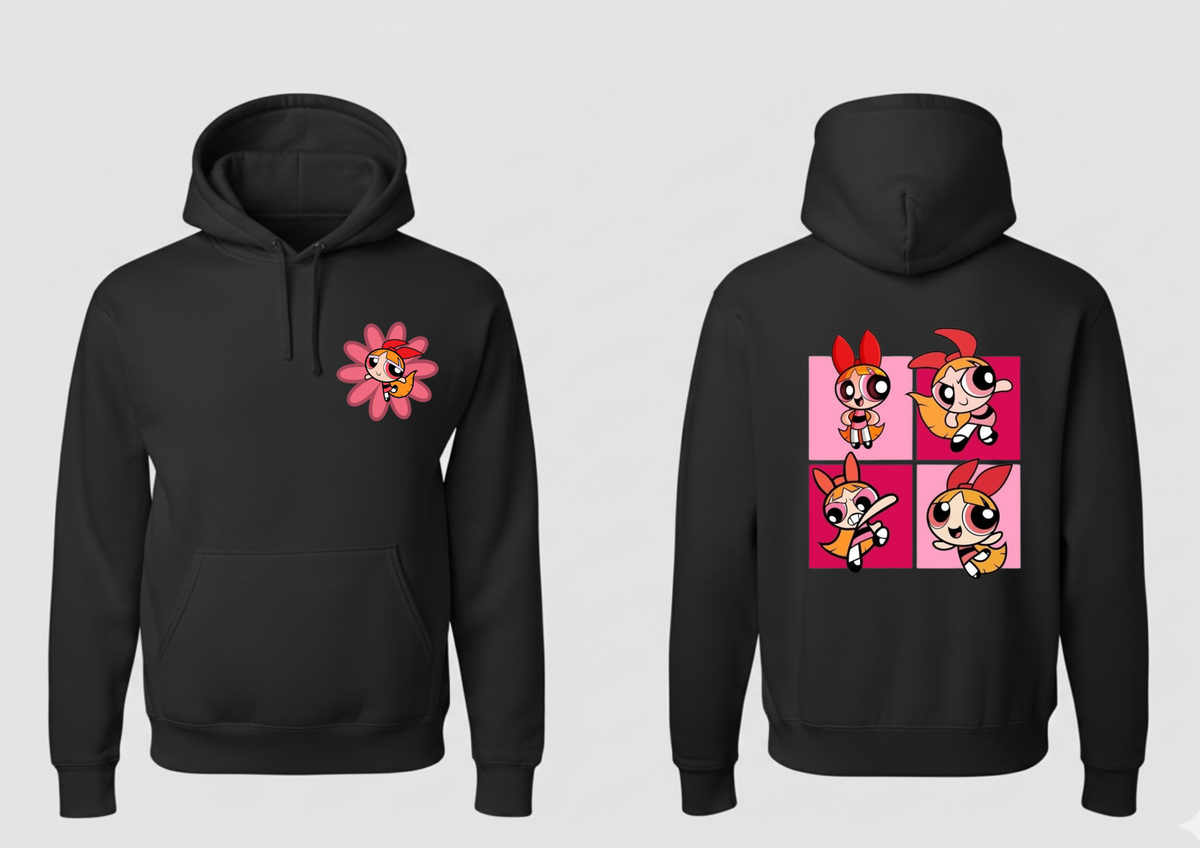 powerpuff gilds Hoodie - Kids Sizes - Photo 7 | Pinky Promise