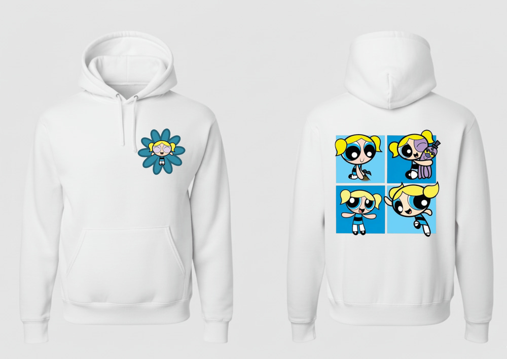 PowerPuff girls Hoodie - Photo 5 | Pinky Promise