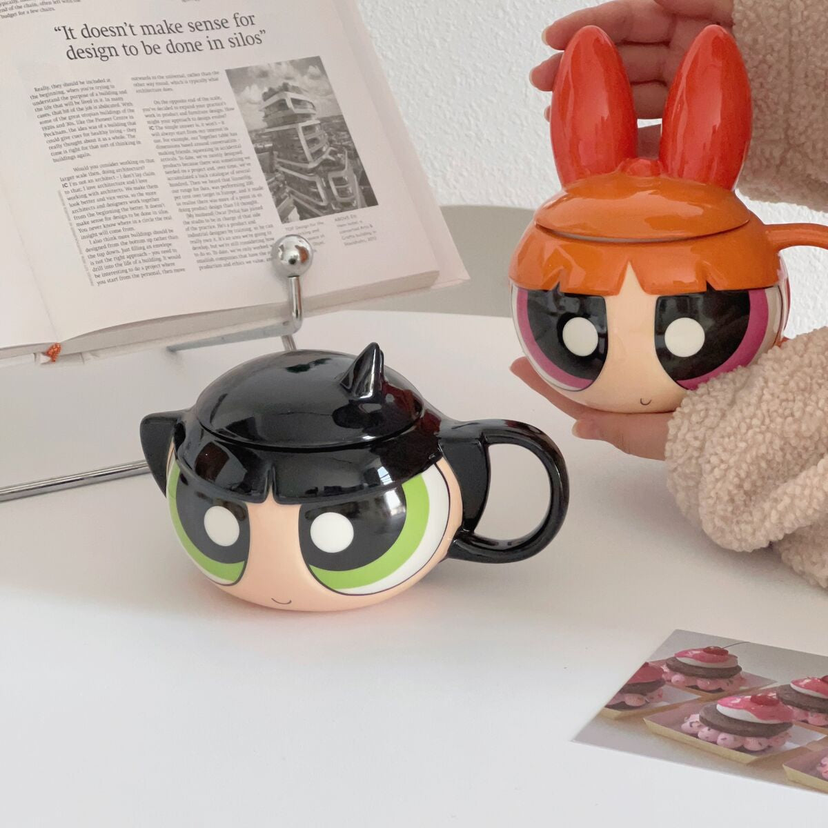 Powerpuff girls mugs - Close Up | Pinky Promise