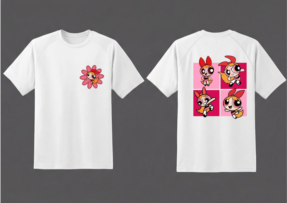 Powerpuff tshirt - Kids Sizes | Pinky Promise
