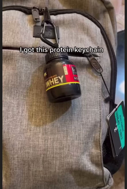Protein gym keychain