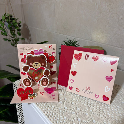 Red Hearts Love Pop Cards - Photo 12 | Pinky Promise