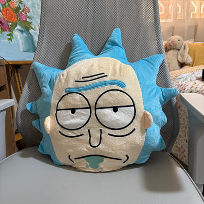 Rick & Morty Rick Sanchez Face Plush Pillow – Decorative Throw Cushion -40 cm | Pinky Promise