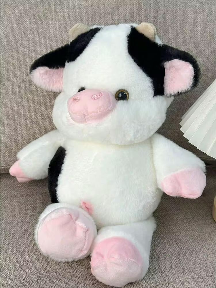Running Cute cow plush - 35 cm - Photo 7 | Pinky Promise