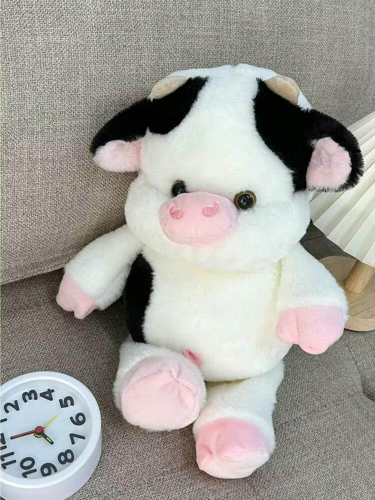 Running Cute cow plush - 35 cm - Photo 4 | Pinky Promise