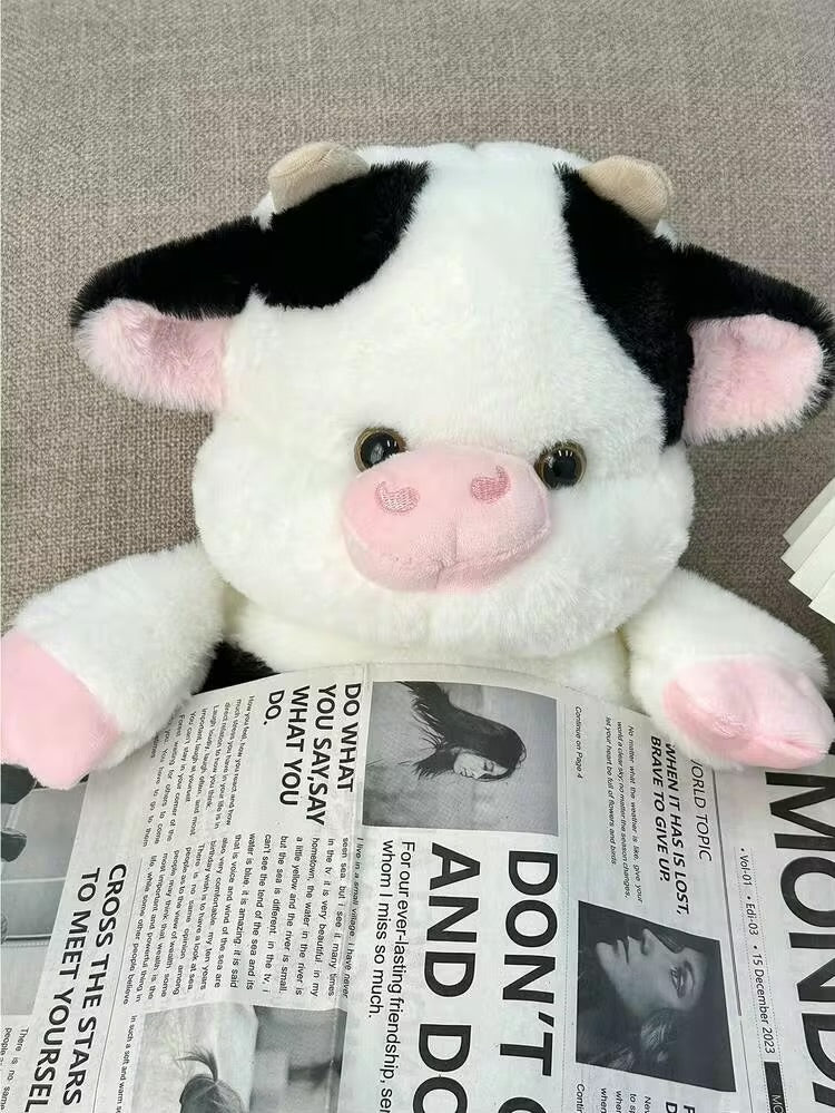 Running Cute cow plush - 35 cm - Photo 6 | Pinky Promise
