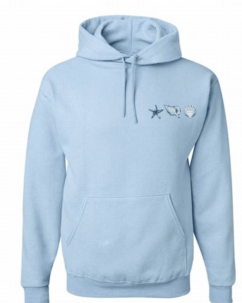 Seashells hoodie - back + front design - Photo 4 | Pinky Promise