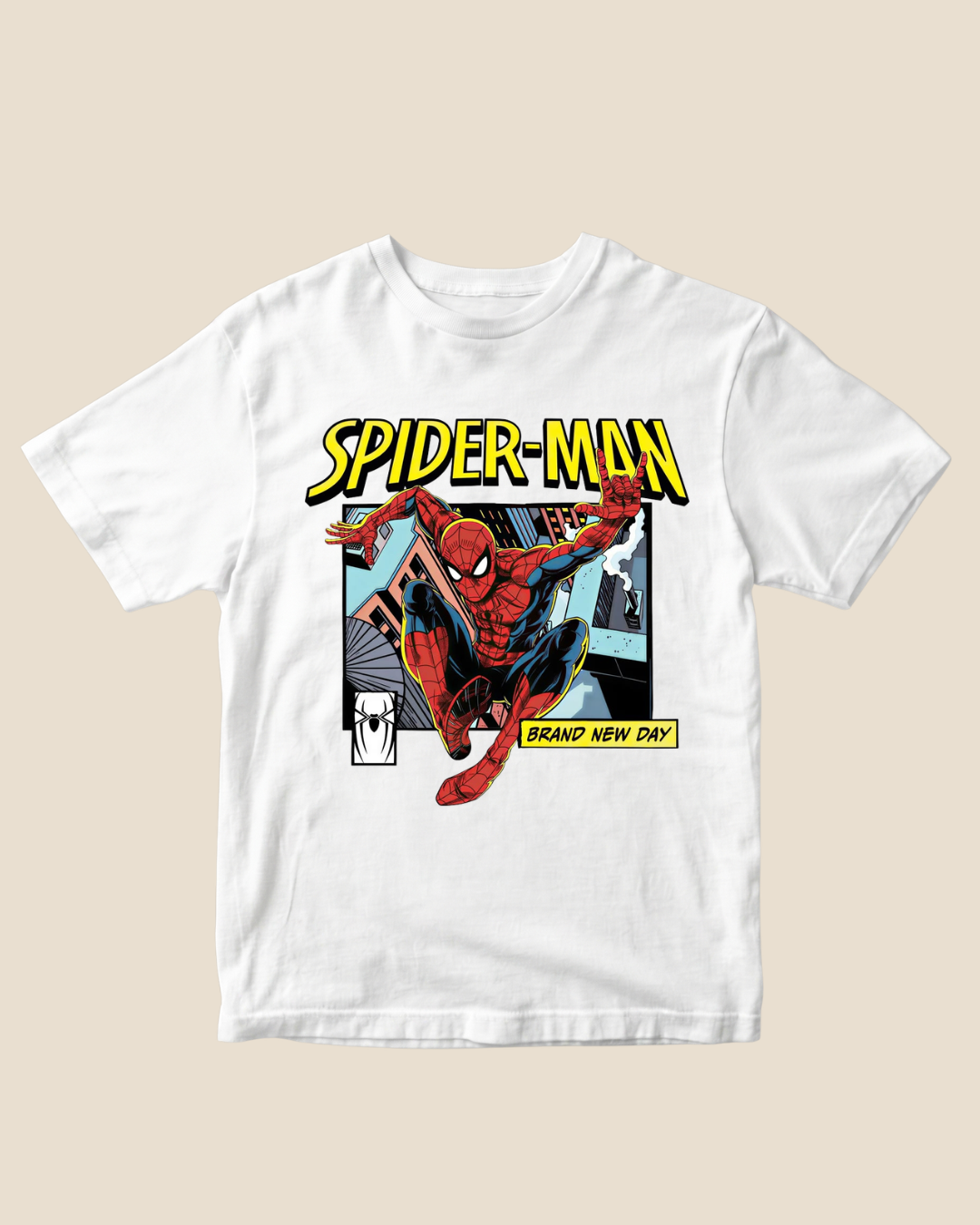 spiderman T-shirt - Brand new day | Pinky Promise
