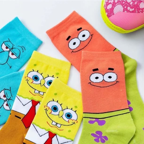Spongebob socks - Pinky Promise