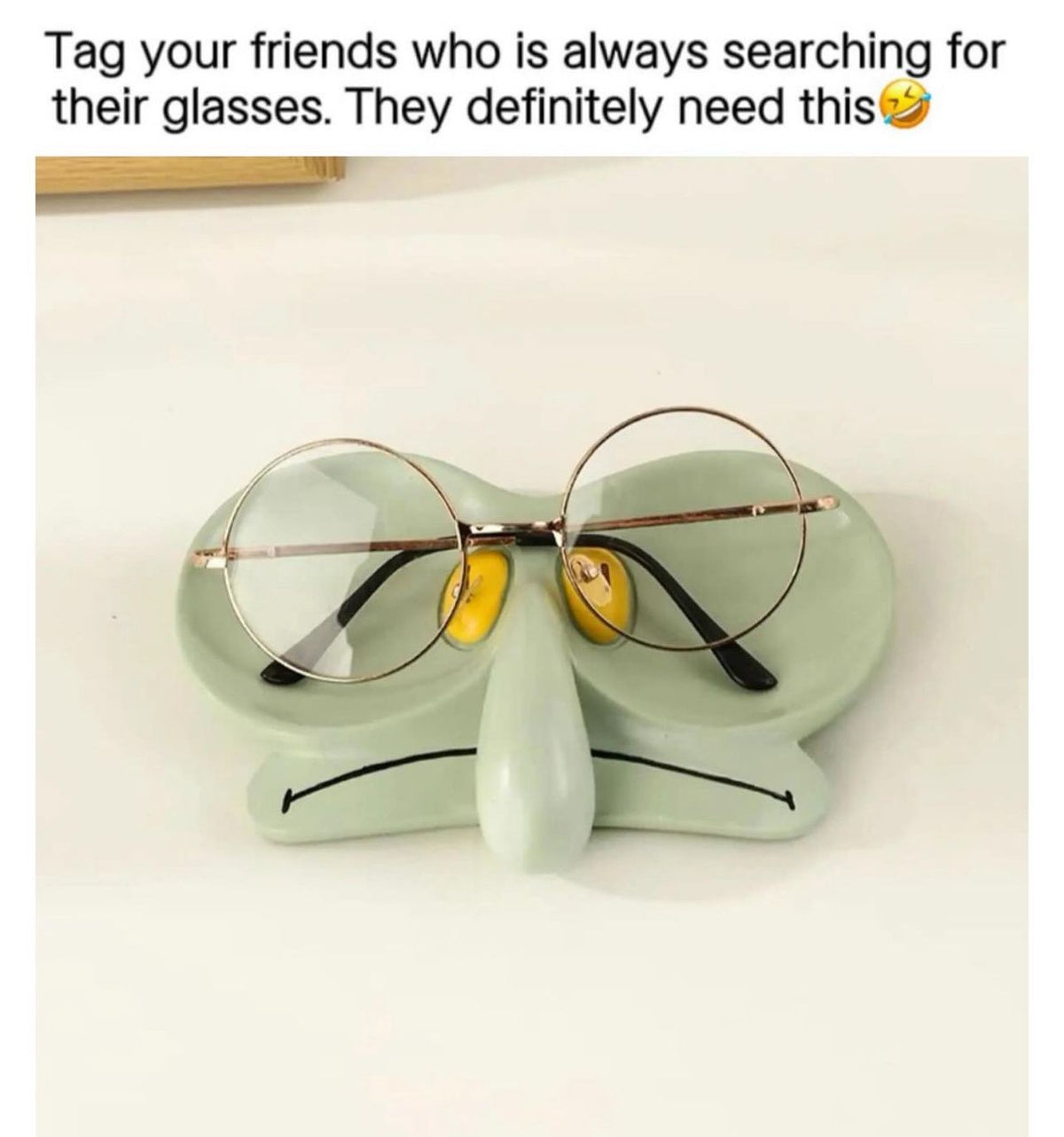 Squidward sunglasses and jewelry holder - Photo 7 | Pinky Promise